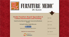Desktop Screenshot of furnituremedicbykaren.com